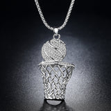 Men's Ice Gold Basketball Long Chain  Sport Cell Gift
