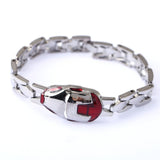 Silver Bracelet Alloy Men